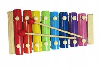 Zvonky pro děti, barevné činely